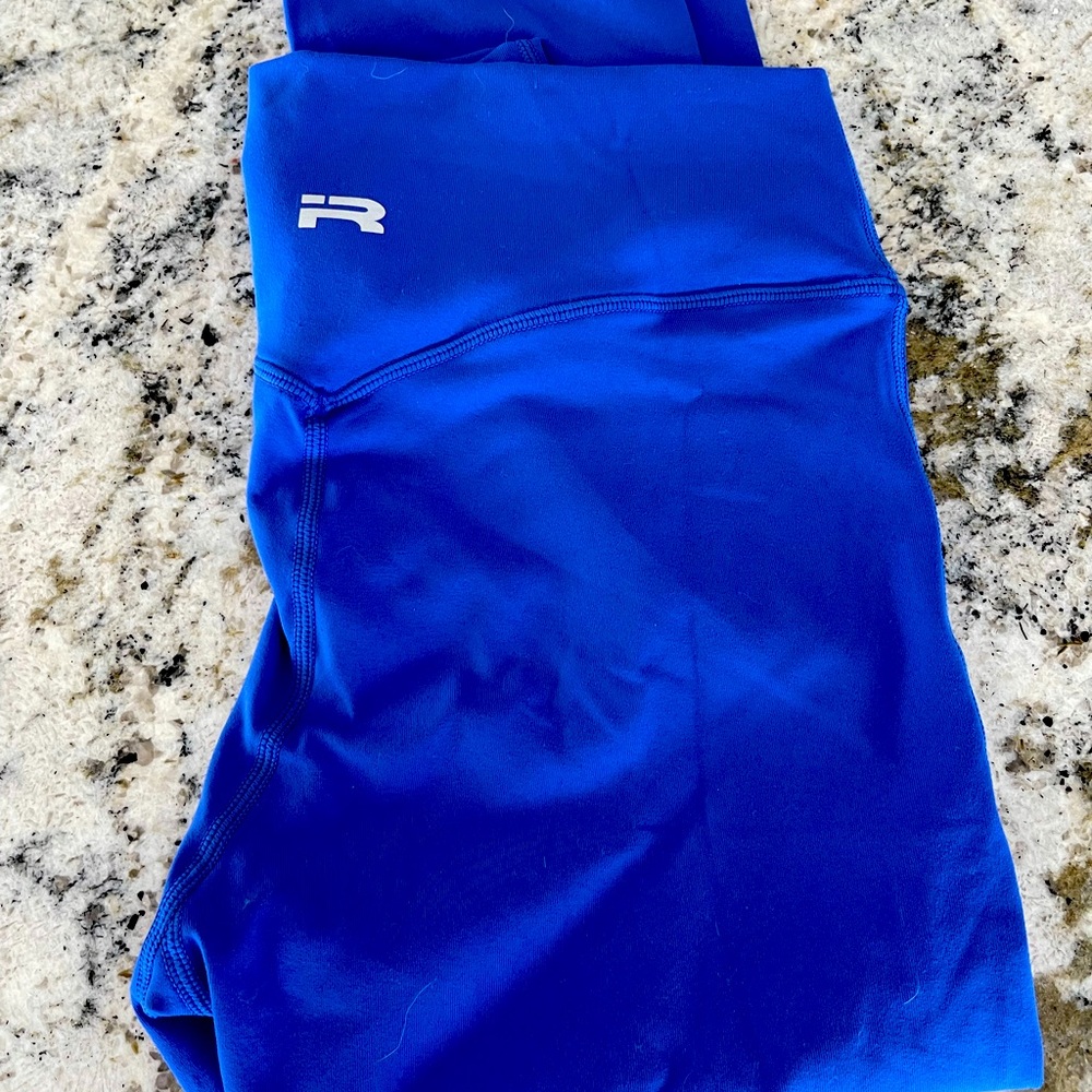 Iron Rebel Vibrant Blue High waisted Leggings